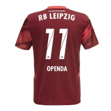 RB Leipzig Lois Openda #11 Bortatröja 2024-25 Korta ärmar